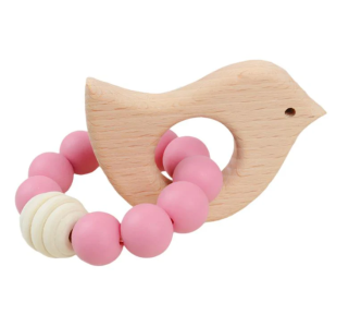 Laker & The Moon "Bird" Animal Teething Ring